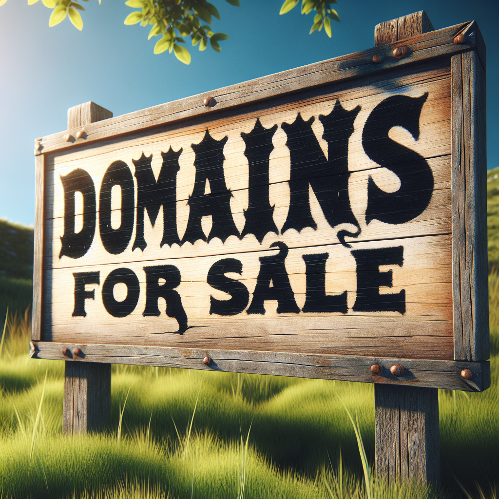 Domains for sale